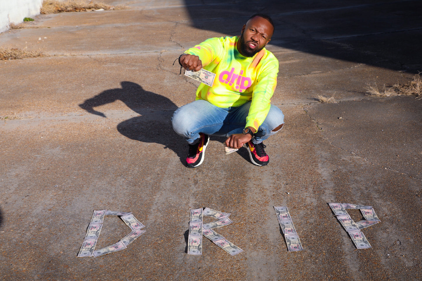 Neon Drip Sweatshirt